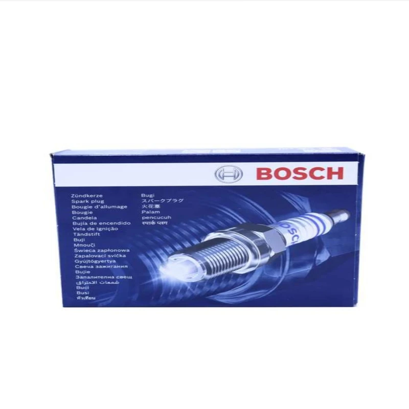 شمع خودرو بوش مدل پایه کوتاه FR7DC+8 بسته 4 عددی