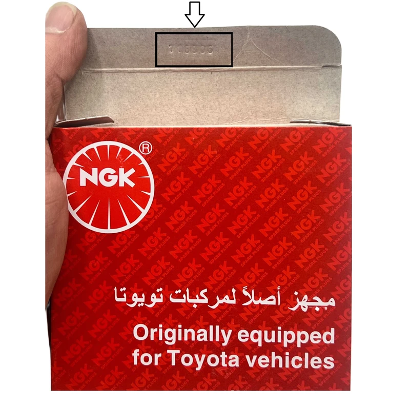 شمع خودرو ان جی کی مدل LFR6C-11 91823 مناسب برای پژو 206 تیپ 5  بسته 4 عددی