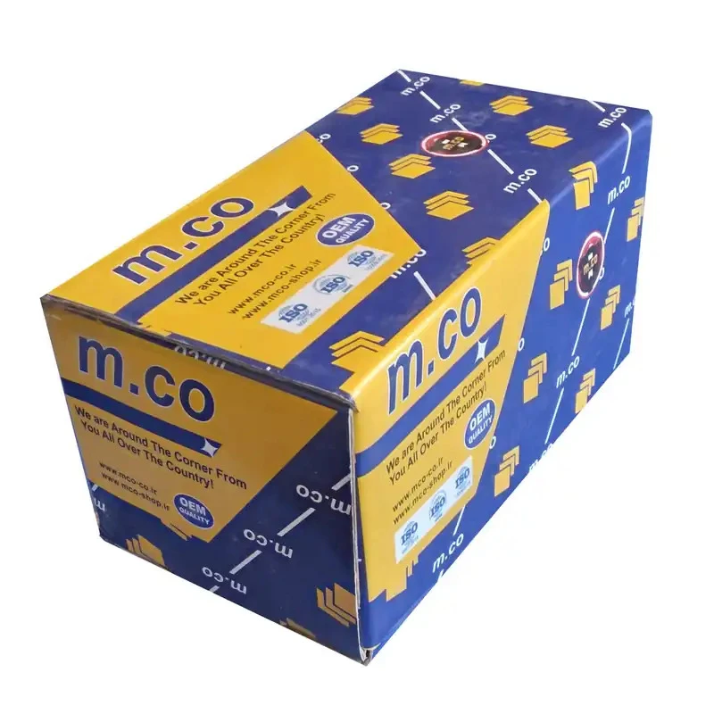 لنت ترمز عقب کفشکی امکو مدل M112004 دو جفت مناسب برای پژو 206 تیپ 2