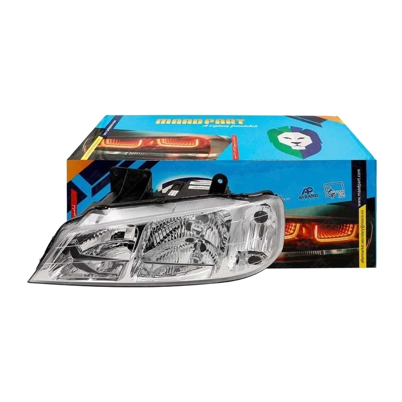 چراغ جلو راست مادپارت مدل ENCO-330803020009 مناسب برای پژو پارس